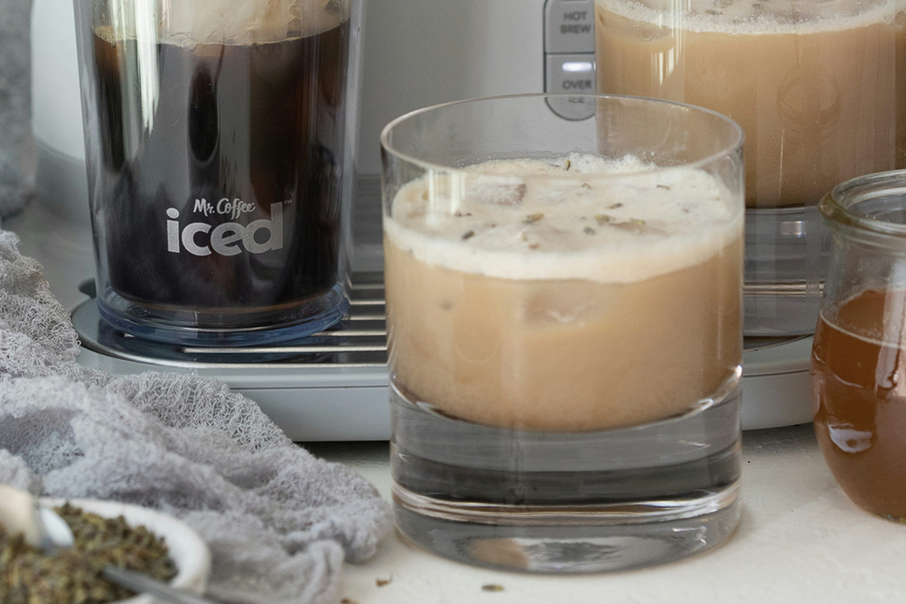 Honey Lavender Iced Coffee